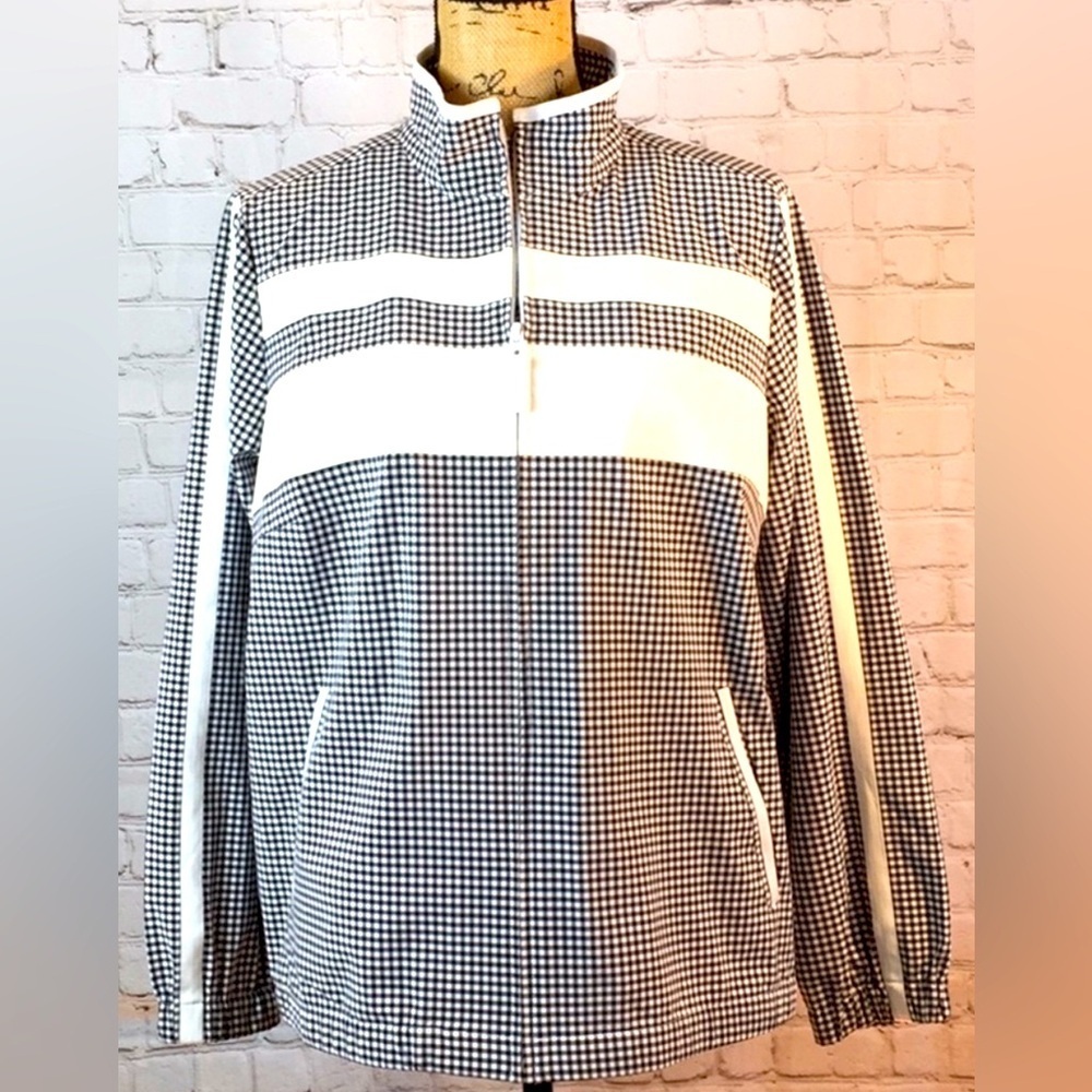 Talbots XS checkered jacket excellent condition